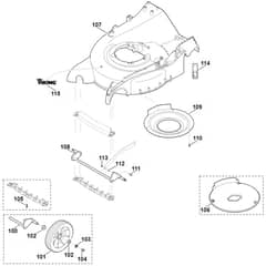 Viking MB655.1 GS - Housing - Front Axle 2 - Parts Diagram
