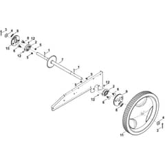 Viking MB6 RH - Wheels Back - Parts Diagram