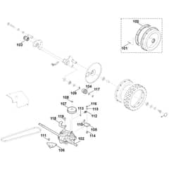 Viking MB750.1 GK - Shaft Drive 2 - Parts Diagram
