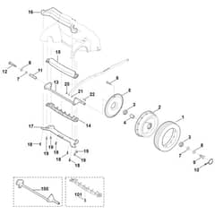 Viking MB755.0 KS - Front Axle - Parts Diagram