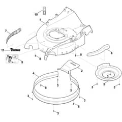Viking MB755.0 KS - Housing - Parts Diagram