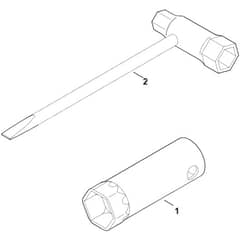 Viking MB755.0 KS - Tools - Parts Diagram