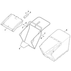 Viking MB755.1 KS - Grass Catcher Bag - Parts Diagram