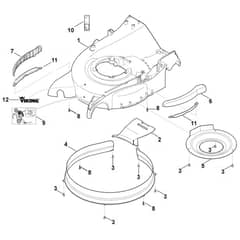 Viking MB755.1 KS - Housing - Parts Diagram