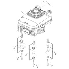 Viking MB755.2 KS - Engine - Parts Diagram