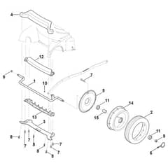 Viking MB755.2 KS - Front Axle - Parts Diagram
