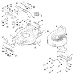 Viking MB756.0 GS - Housing - Parts Diagram