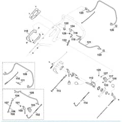 Viking MB756.0 YC - Handle Upper Part 2 - Parts Diagram