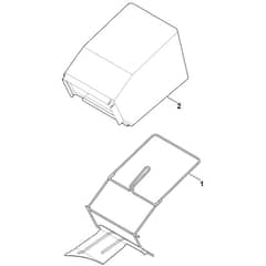 Viking MB 248.1 T - Grass Catcher Bag - Parts Diagram