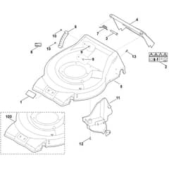 Viking MB 248.1 T - Housing - Parts Diagram