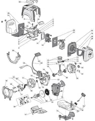 MB 2502 - 2010-2011 - 281421003/MO9 - Mountfield Brushcutter Engine Diagram
