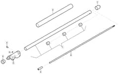 MB 26 J - 2021-2022 - 287120103/M20 - Mountfield Brushcutter Extension Shaft Diagram
