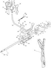 MB 2802 - 2012-2016 - 280121003/M12 - Mountfield Brushcutter Handle Diagram
