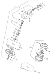 MB 28 - 2006 - 283120000/MOU - Mountfield Brushcutter Gear Head Diagram