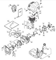 MB 28 - 2007 - 283120003/MO7 - Mountfield Brushcutter Engine Diagram