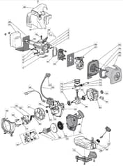 MB 2901 - 2009 - 283720003/MO8 - Mountfield Brushcutter Engine Diagram