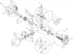 MB 3002 - 2010 - 281121003/M09 - Mountfield Brushcutter Engine Diagram
