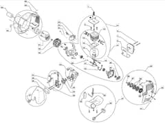 MB 3002 - 2009 - 281121003/MEE - Mountfield Brushcutter Engine Diagram