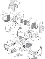 MB 3202 - 2009-2012 - 281521003/MO9 - Mountfield Brushcutter Engine Diagram
