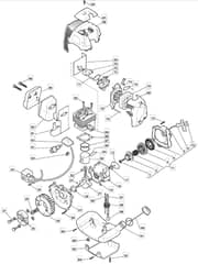 MB 3302 - 2012-2016 - 280221003/M12 - Mountfield Brushcutter Engine Diagram