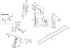 MB 35 D - 2021-2022 - 283321073/M21 - Mountfield Brushcutter Handle Diagram
