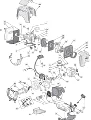 MB 5102 - 2010-2012 - 281721003/MO9 - Mountfield Brushcutter Engine Diagram