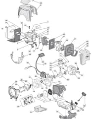 MB 5103 - 2010-2012 - 281722003/MO9 - Mountfield Brushcutter Engine Diagram