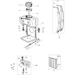 MB 80 - Oleo-Mac Mistblower Tank assy Diagram