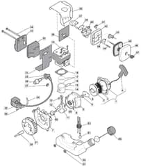 MBL 260 H - 2010 - 255026003/M10 - Mountfield Blower Engine Diagram