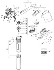 MBV 48 Li - 2015-2019 - 275011003/M15 - Mountfield Blower Housing Diagram