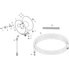 Belle MBX 12-180 - Optional Equipment -Hose Reel Assembly