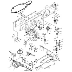 McCulloch MC1292RB - 96061001800 - 2008-11 - Drive Parts Diagram