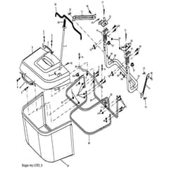 McCulloch MC1292RB - 96061001801 - 2008-11 - Bagger Parts Diagram