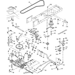 McCulloch MC13538LT - 96012010300 - 2010-06 - Drive Parts Diagram
