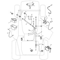 McCulloch MC13538LT - 96012010300 - 2010-06 - Electrical Parts Diagram