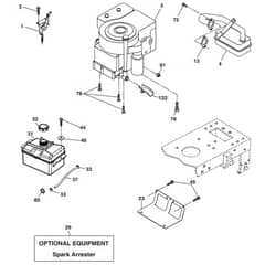 McCulloch MC13538LT - 96012010300 - 2010-06 - Engine Parts Diagram