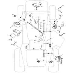 McCulloch MC13538LT - 96012010301 - 2010-06 - Electrical Parts Diagram