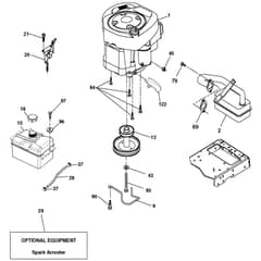 McCulloch MC195H42LT - 96042011400 - 2009-11 - Engine Parts Diagram
