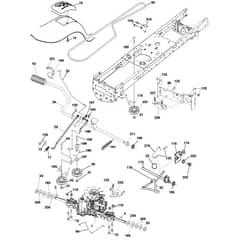 McCulloch MC195H42LT - 96042011400 - 2010-06 - Drive Parts Diagram