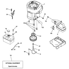 McCulloch MC195H42LT - 96042011400 - 2010-06 - Engine Parts Diagram