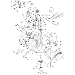 McCulloch MC195H42LT - 96042011401 - 2010-05 - Mower Lift - Deck Lift Parts Diagram