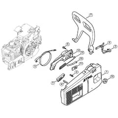 Genuine Stihl MC200 / D - Chain sprocket cover