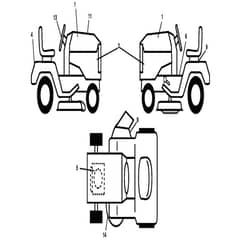 McCulloch MC2042YT - 96048001600 - 2010-12 - Decals Parts Diagram