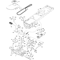 McCulloch MC20V42YT - 96042013000 - 2010-12 - Drive Parts Diagram
