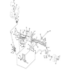 McCulloch MC20V42YT - 96042013002 - 2011-08 - Steering Parts Diagram