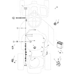 McCulloch MC30 - 96021001600 - 2011-06 - Electrical Parts Diagram