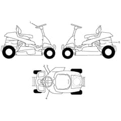 McCulloch MC30 - 96021001601 - 2011-11 - Decals Parts Diagram