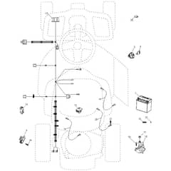 McCulloch MC30 - 96021001601 - 2011-11 - Electrical Parts Diagram