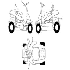 McCulloch MC30 - 96021001700 - 2012-01 - Decals Parts Diagram