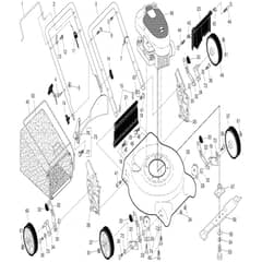McCulloch MC550 R - 96132005301 - 2010-08 - Product Complete Parts Diagram